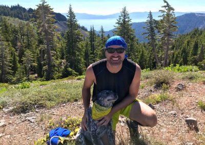 Stu and Dutch trail run near Barker Pass, PCT, Lake Tahoe, California via STOPSTU