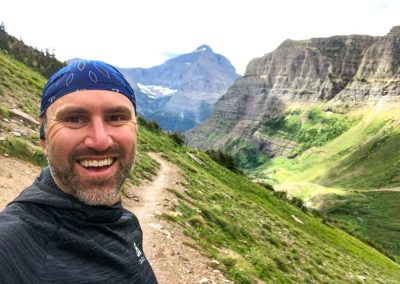 Trail Run via Siyeh Pass Trail, Glacier National Park, Montana via STOPSTU
