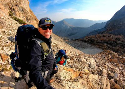 Climbing at Matterhorn Peak, California, Base Camp via STOPSTU