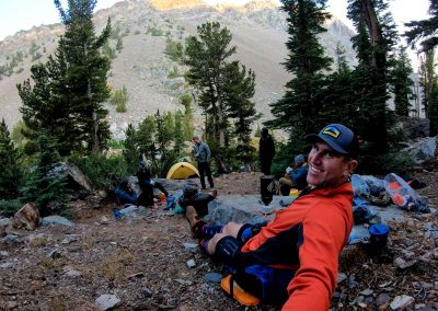 Climbing at Matterhorn Peak, California, Base Camp via STOPSTU