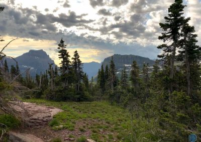 On Logan Pass, Glacier National Park, Montana