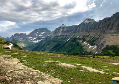 On Logan Pass, Glacier National Park, Montana