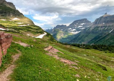 On Logan Pass, Glacier National Park, Montana