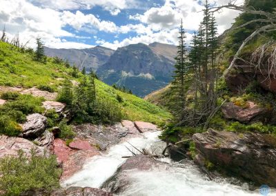 Siyeh Pass Trail, Glacier National Park, Montana via STOPSTU