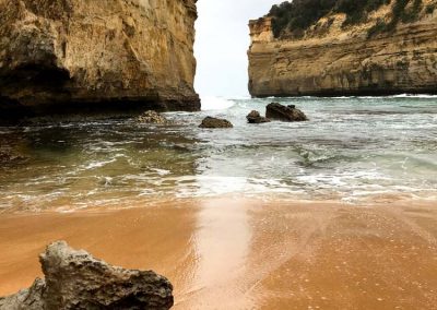 Loch Ard Gorge near Twelve Apostles, and near Victoria, Australia