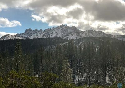 Sierra Buttes near Sierra City, CA