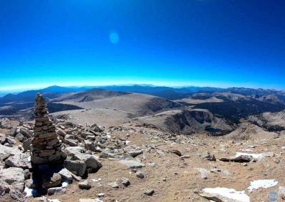 Top of Mount Langley, CA